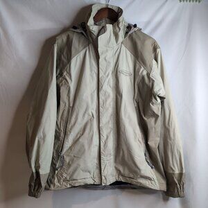 Vintage Patagonia Women's Beige/Tan Ski/Snowboard Shell Jacket Snow Skirt Size M